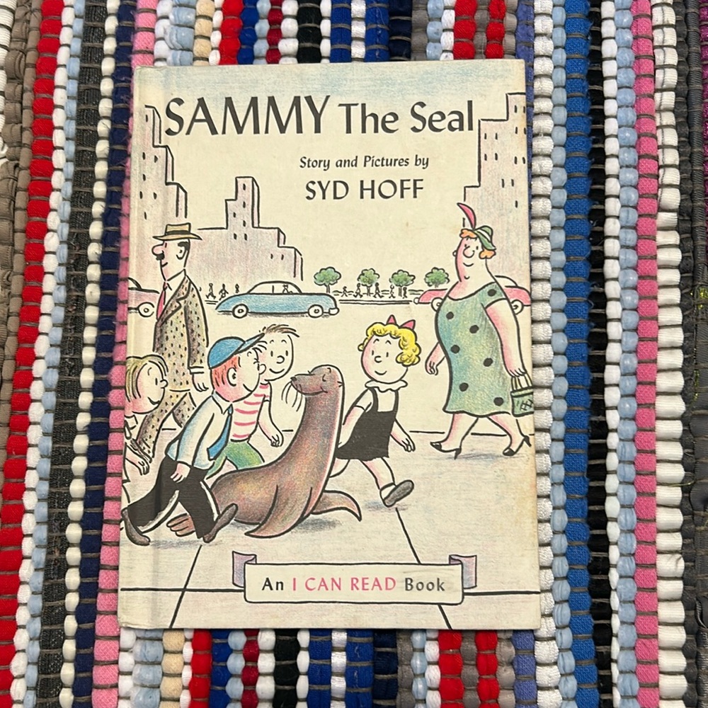 RARE FIND - Sammy the Seal - I Can Read 1st Edition hardcover - Syd Hoff c. 1959